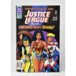 WONDERWOMAN; a DC comic numbered 42 (SEP 92), 'Wonderwoman Joins Justice League Europe,