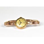 RECORD; a ladies' vintage wristwatch,