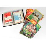 FOOTBALL; a quantity of vintage football programmes, mainly 1960s and 1970s,