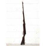 BSA; a c1906 'BSA Military Air Rifle' .