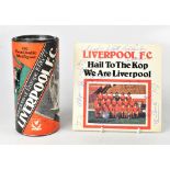 LIVERPOOL FOOTBALL CLUB; a 7" single 'Hail to the Kop, We Are Liverpool',