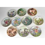 Seven Villeroy and Boch Heinrich 'Flower Fairies' collectors' plates,