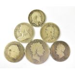 Various pre-1900 silver coins, mostly UK, to include a George III 1819 silver crown,