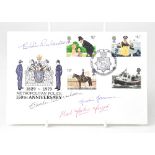 A 1979 Police first day cover bearing the signatures of Charles and Eddie Richardson and 'Mad'