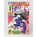 FURY AGENT OF SHIELD; a Marvel comic dated 31st December and numbered 02120,