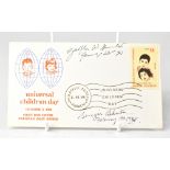 PAKISTAN POLITICS; a Universal Children's Day 1966 first day cover,
