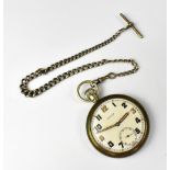 A G S /T P military open face pocket watch, Damas,