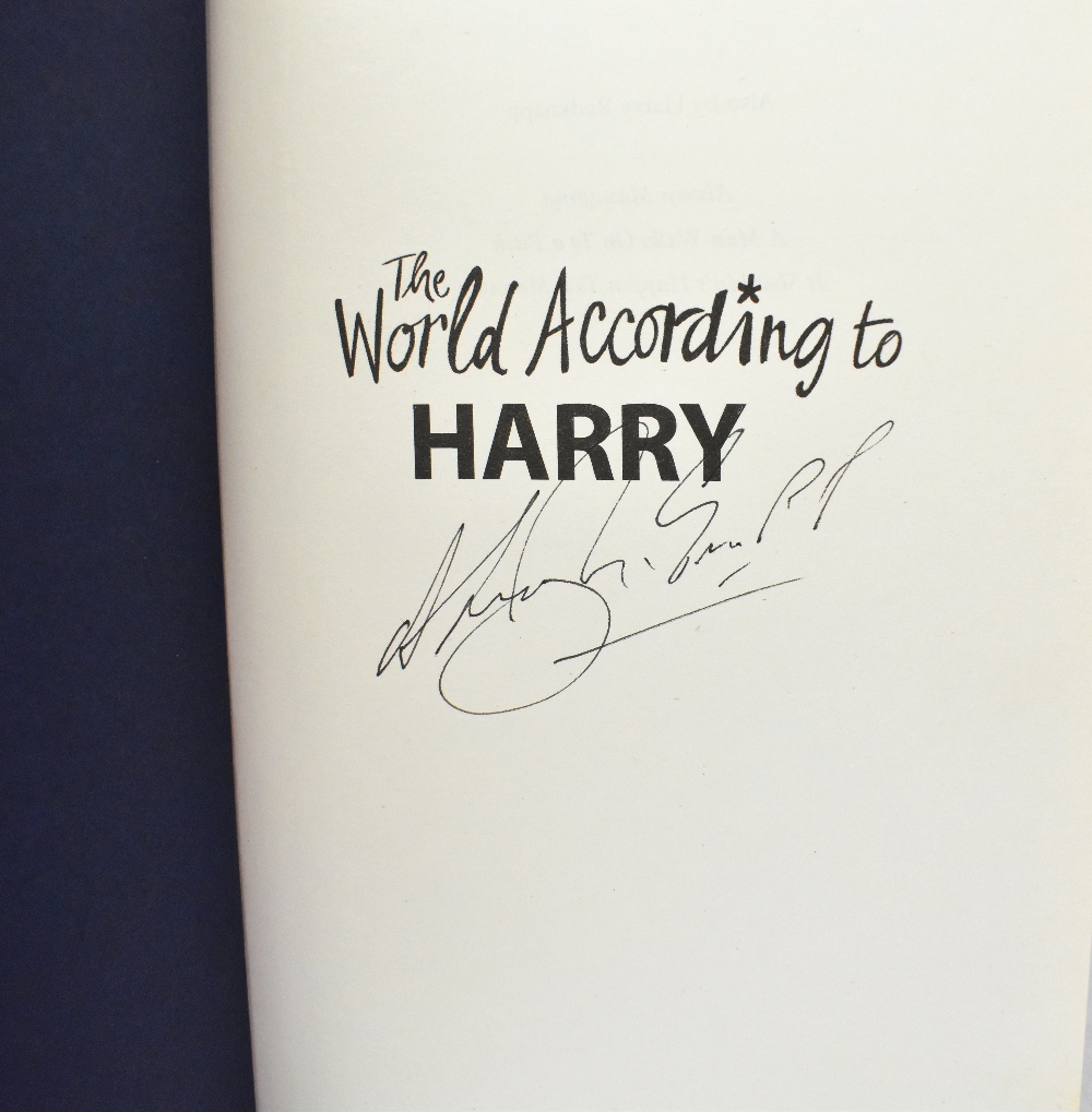 HARRY REDKNAPP; 'The World According to Harry', a single volume bearing his signature. - Image 2 of 3