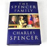 CHARLES SPENCER; 'The Spencer Family', hard backed book,