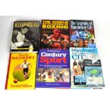 Various sporting books to include Stanley Matthews 'Football Album',