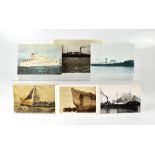 A quantity of maritime related postcards