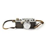 A 1938 Leica IIIA 30554, fitted with a 5