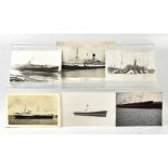 A quantity of maritime postcards and som