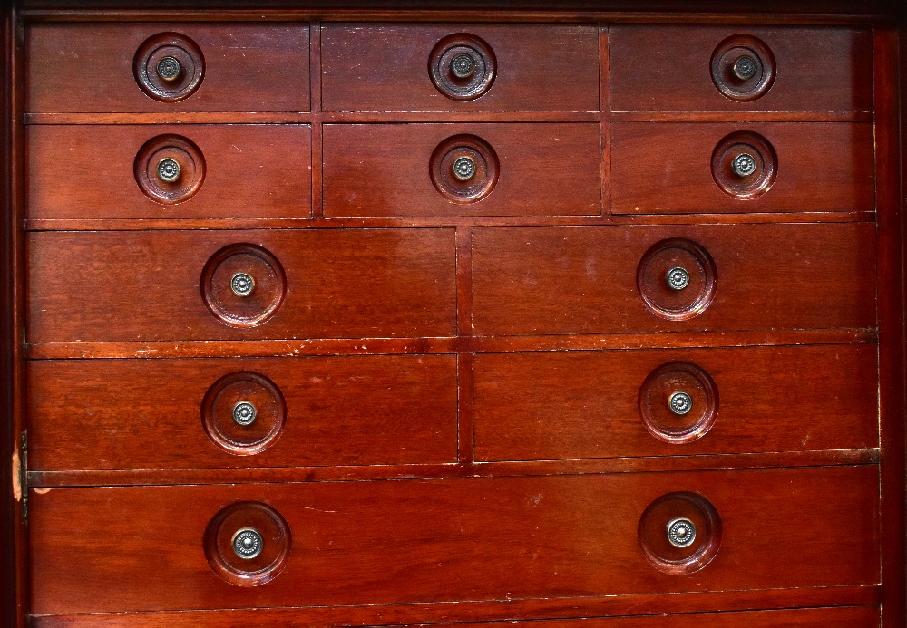 A Victorian mahogany surgical cabinet, t - Bild 4 aus 8