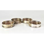 A set of four George III hallmarked silv