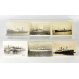 A quantity of maritime postcards and som