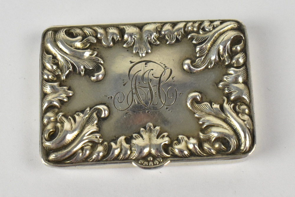 A late Victorian hallmarked silver vesta - Bild 2 aus 8