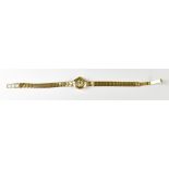 EVERITE: a 9ct yellow gold ladies' wrist