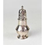 A George I hallmarked silver pear-shaped