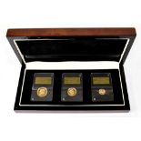 THE ROYAL MINT; a cased set of Her Majes