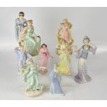 A group of figures comprising Wedgwood The Classical Collection 'Adoration',