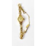 AVIA; a 9ct yellow gold cased ladies' wr