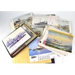 A quantity of maritime photographs and r