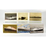 A quantity of maritime related postcards