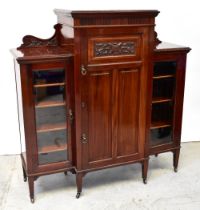 A Victorian mahogany surgical cabinet, t