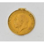 A George V 1911 sovereign, London Mint,
