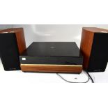 LINN SONDEK; an LP12 turntable with teak case,