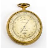 A German WWI compensated altimeter and p