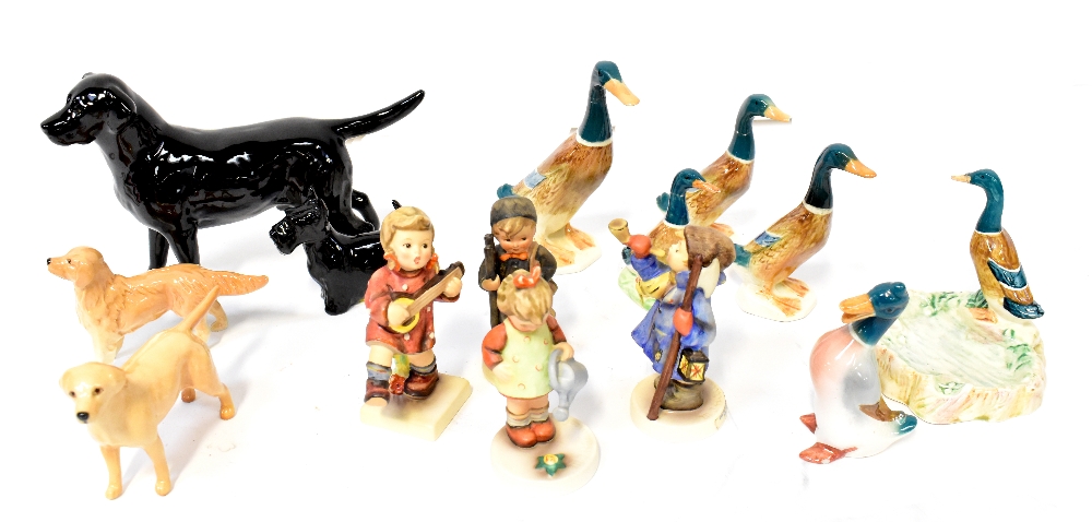 BESWICK; various ceramic figures to incl