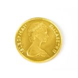 A Queen Elizabeth II half sovereign, 197