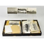 A quantity of maritime postcards and negatives relating to the Ellerman Line (2).