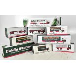 Eight boxed Eddie Stobart trucks to include 'Lorry F1459',