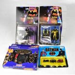 BATMAN; four figures comprising 'Dark Knight Figure', 'Shadow Wing',