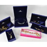 A quantity of costume jewellery, all boxed, to include Ciro, Napier,