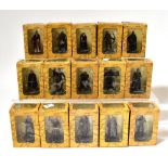 LORD OF THE RINGS; forty-two boxed New Line Cinema figures (42).