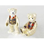 ROYAL WORCESTER; a Diamond Jubilee teddy bear paperweight, limited edition of 750,