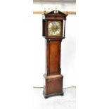 WATKIN OWEN, LLANRWST; an early 19th century oak longcase clock,