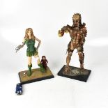 SCI-FI; two figures comprising 'Barbarella' and 'She Predator' (2).