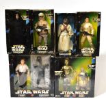 STAR WARS; six boxed Kenner Collection models comprising 'Han Solo', 'Emperor Palpatine',