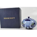 MOORCROFT; an 'Ashgrove' 147/5 lidded box by Paul Hilditch, from the Legacy Collection, no.