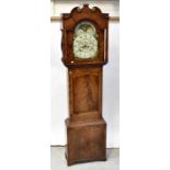 RICHARD CLARK OF BRADFORD; a 19th century longcase clock,