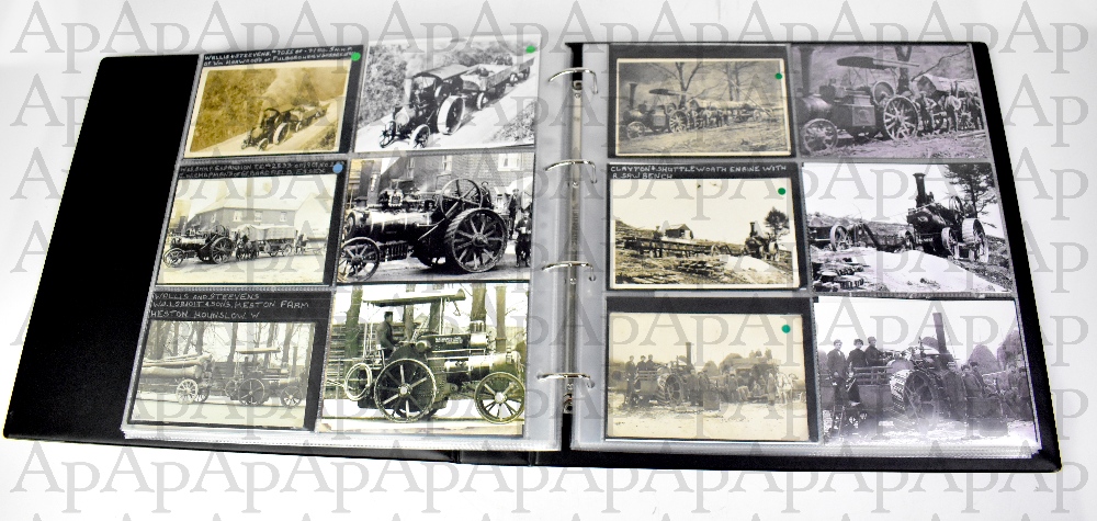 POSTCARD ALBUM; an album of vintage postcards and photographic images, - Bild 4 aus 6