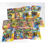 TEENAGE MUTANT NINJA TURTLES; thirteen Playmates figures comprising 'Talkin' Donatello',