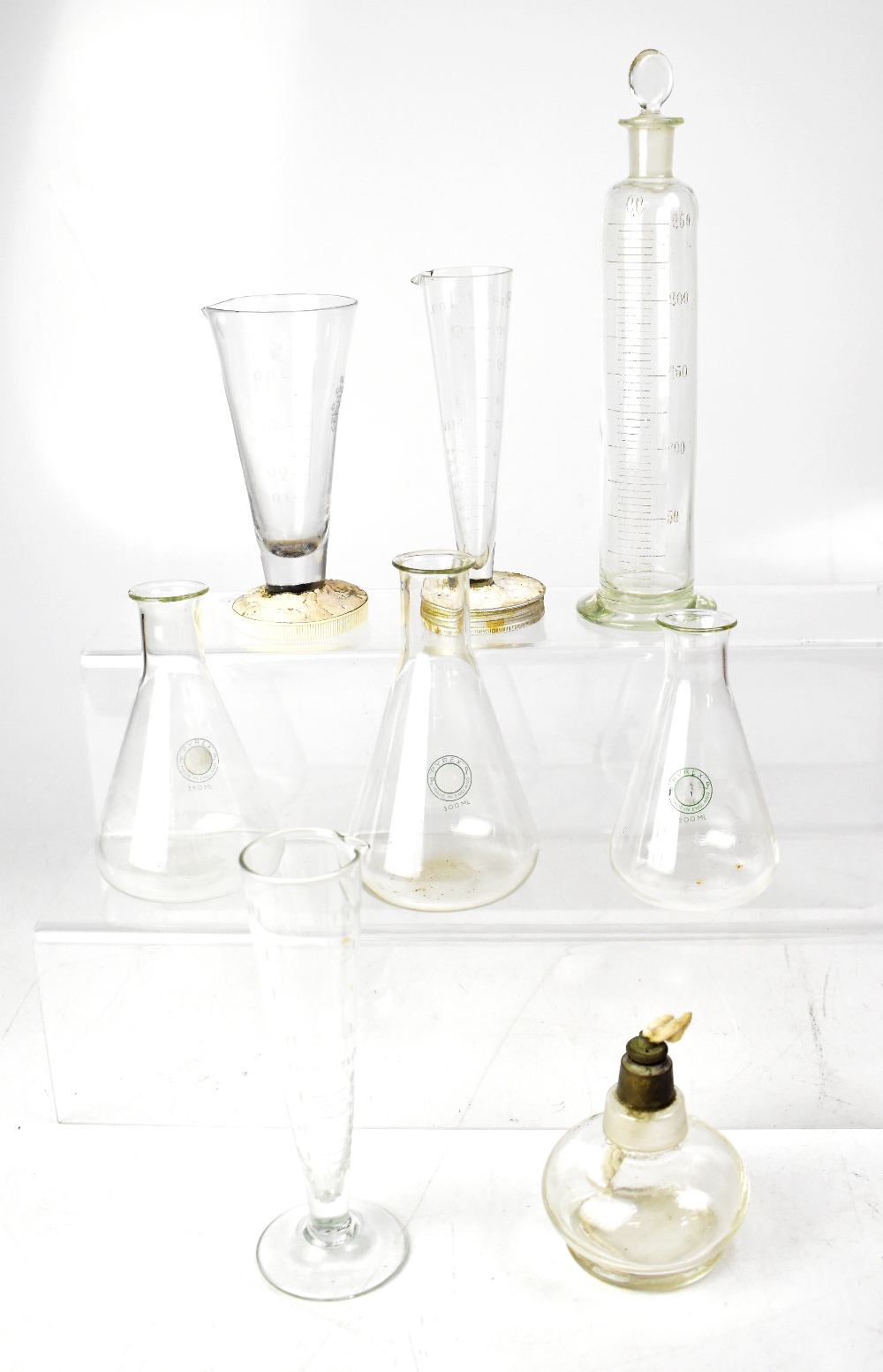 PHARMACEUTICAL INTEREST; a quantity of early 20th century pharmaceutical laboratory glassware items,