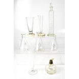 PHARMACEUTICAL INTEREST; a quantity of early 20th century pharmaceutical laboratory glassware items,