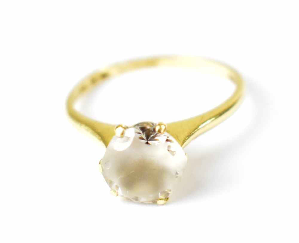 Four 9ct yellow gold dress rings, - Image 3 of 5